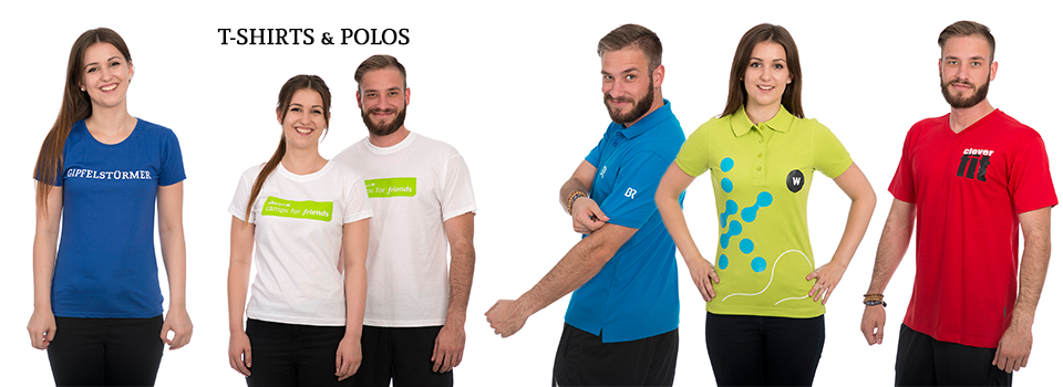 T-Shirt & Polo-Shirt bedrucken