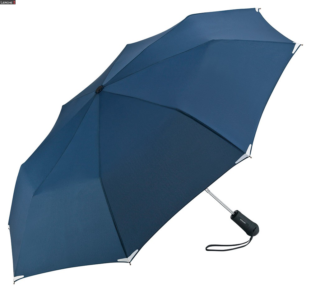 Safebrella LED Automatik Mini Taschenschirm FARE