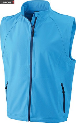 Men's  Softshell Vest James & Nicholson