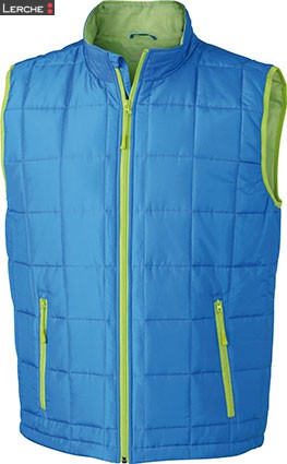Men's Padded Light Weight Vest James & Nicholson