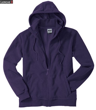 Microfleece Hooded Jacket James & Nicholson