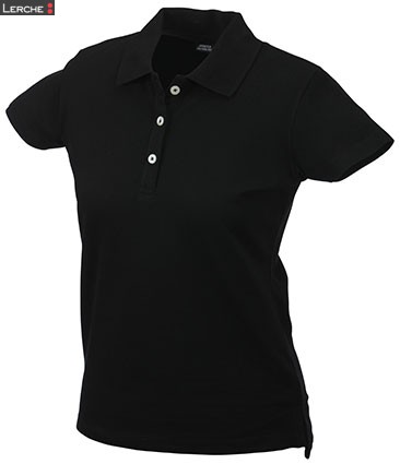 Ladies' Elastic Piqué Polo James & Nicholson