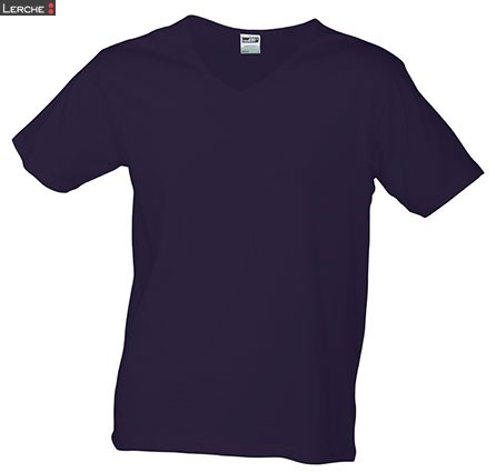 Men's Slim Fit V-T James & Nicholson