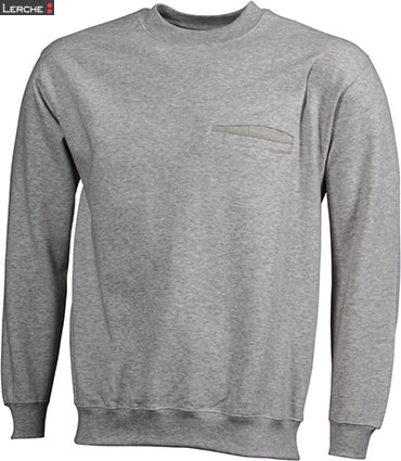 Men's Round Sweat Pocket James & Nicholson