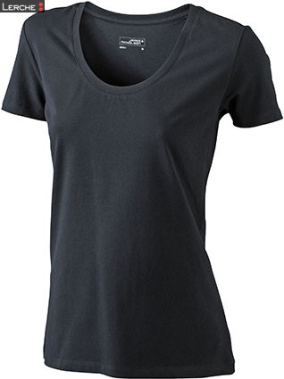 Ladies' Stretch Round-T James & Nicholson
