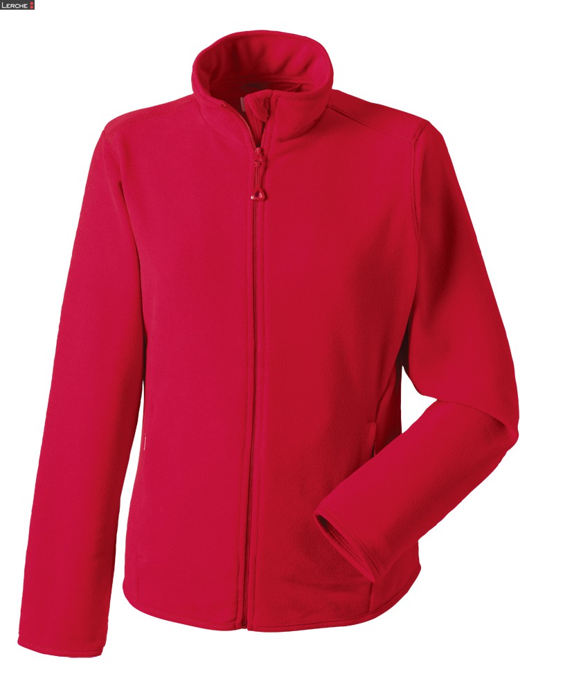 Damen Microfleece mit Reißverschluss Russell
