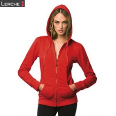 Ladies' Hooded Zip Sweat B&C