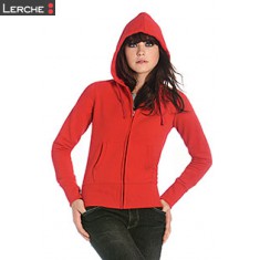 Ladies' Hooded Full Zip B&C