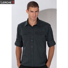 Men's Roll Sleeve Shirt LS Russell