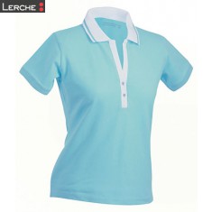 Ladies' Elastic Polo Short-Sleeved James & Nicholson