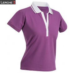 Ladies' Elastic Polo Short-Sleeved James & Nicholson