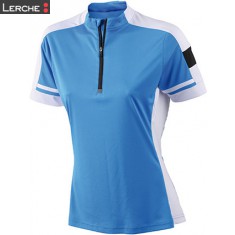 Ladies' Bike-T Half Zip James & Nicholson