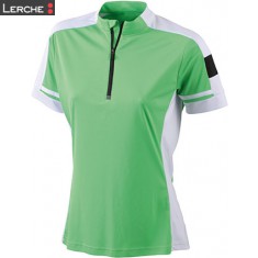 Ladies' Bike-T Half Zip James & Nicholson