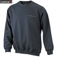 Men's Round Sweat Pocket James & Nicholson