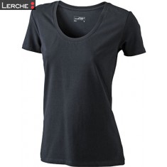 Ladies' Stretch Round-T James & Nicholson