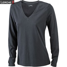 Ladies' Stretch Shirt Longsleeved James & Nicholson