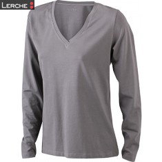 Ladies' Stretch Shirt Longsleeved James & Nicholson