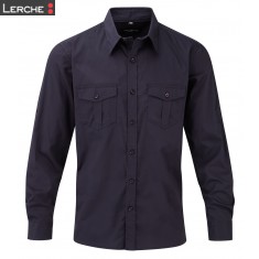 Men's Roll Sleeve Shirt LS Russell