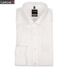 Olymp Herrenhemd Luxor Langarm - "Uni" Modern Fit