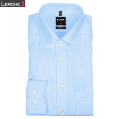 Olymp Herrenhemd Luxor Langarm - "Uni" Modern Fit
