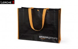 Nachhaltige und trendige PP Woven Einkaufs-Taschen bedruckt für Amazon 