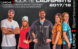 Lerche: Laufshirt Katalog 2017 / 2018