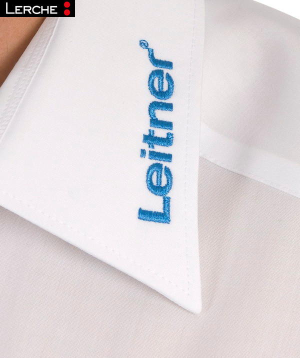 Besticktes Business-Hemd der Marke OLYMP Luxor / Lerche Werbetextilien -  Lerche Werbetextilien